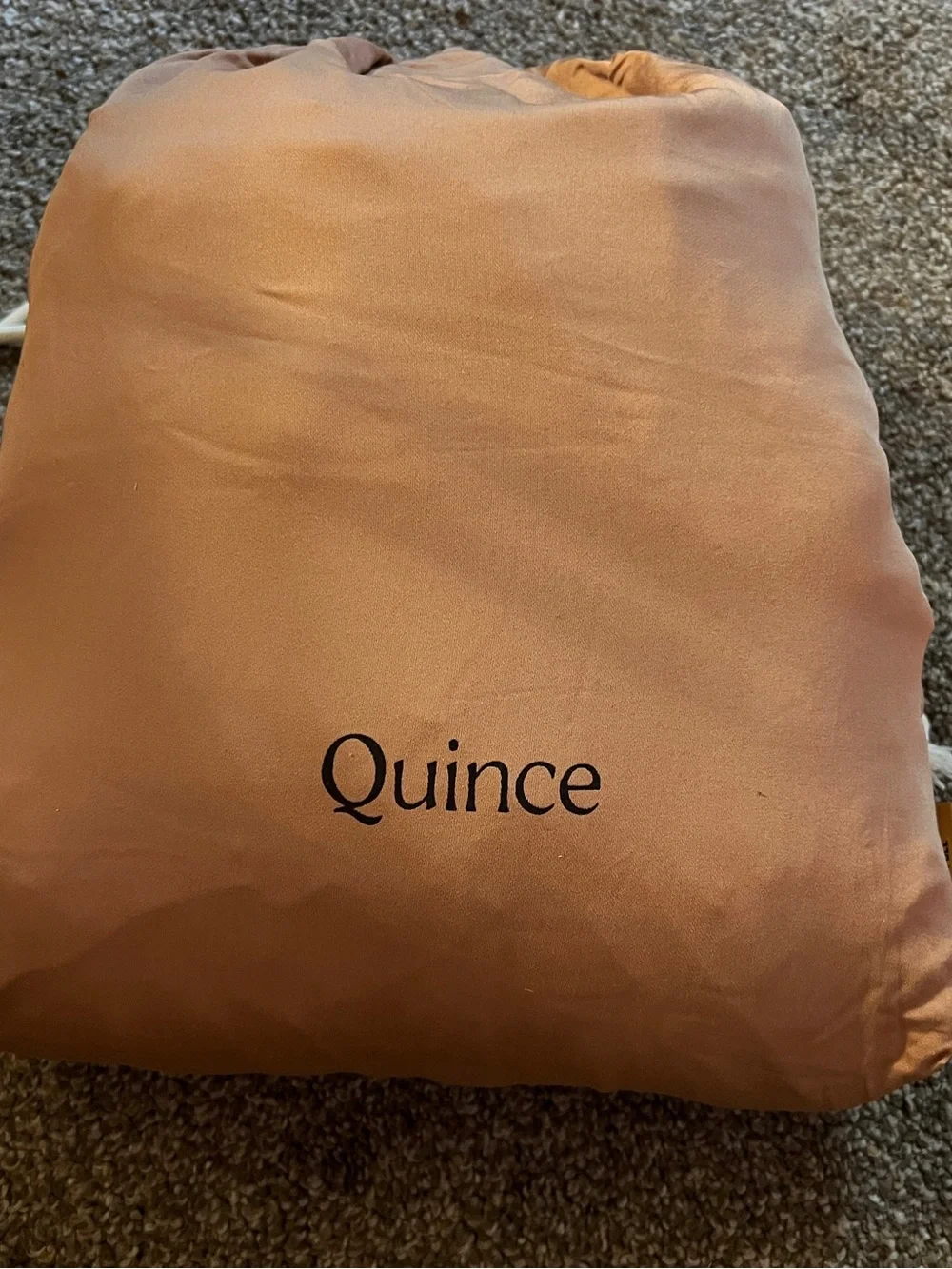 Quince Bamboo Sheet Set Full in Clay - Picture 1 of 3